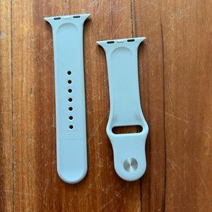 Light grey Apple Watch band